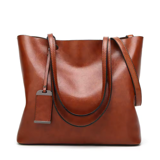 Bolsa Feminina de Couro Genuíno - Alurelle Paris