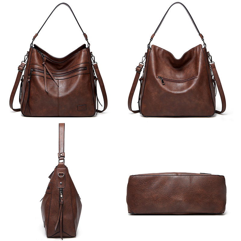 Bolsa Feminina de Couro Genuíno - Armani Premium 9