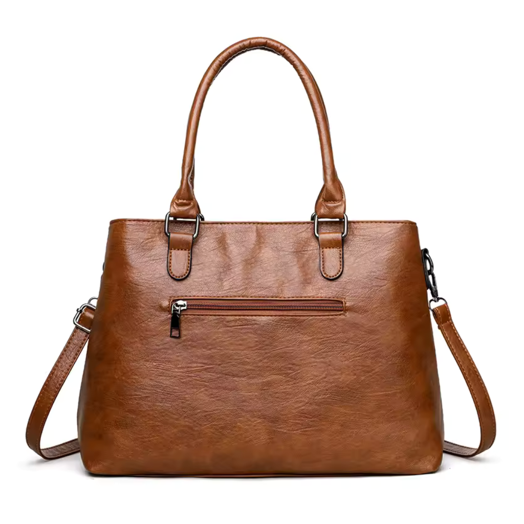 Bolsa Feminina de Couro Genuíno - Belle 4