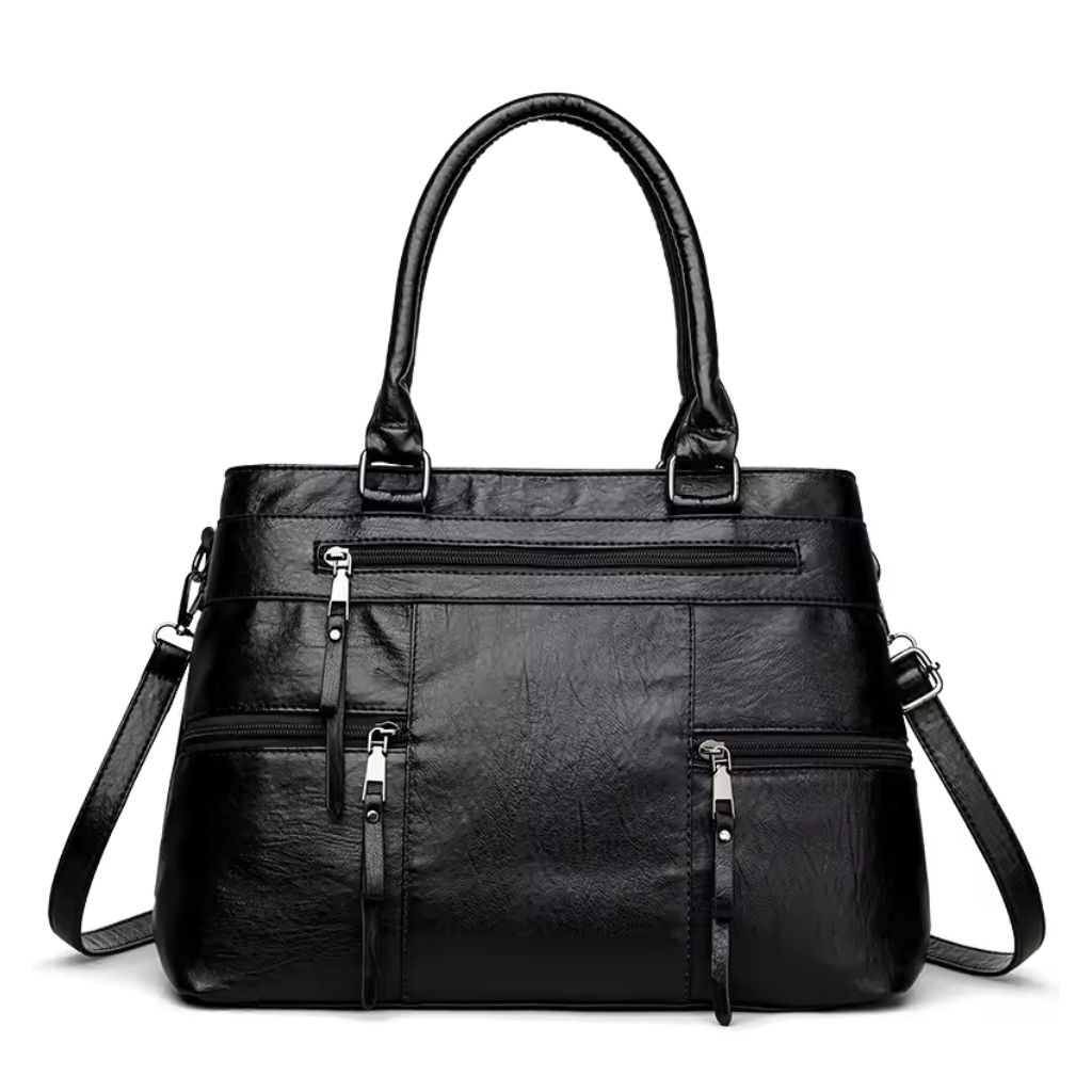 Bolsa Feminina de Couro Genuíno - Belle 6