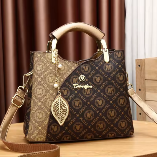 Bolsa Feminina de Couro Genuíno - Cassandra