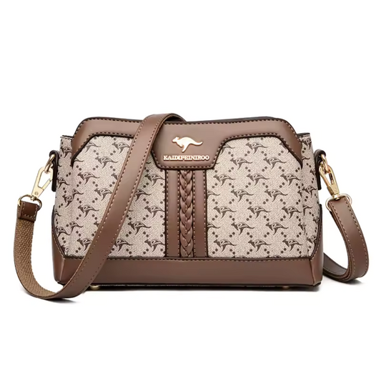 Bolsa Feminina de Couro Genuíno - Kangoo
