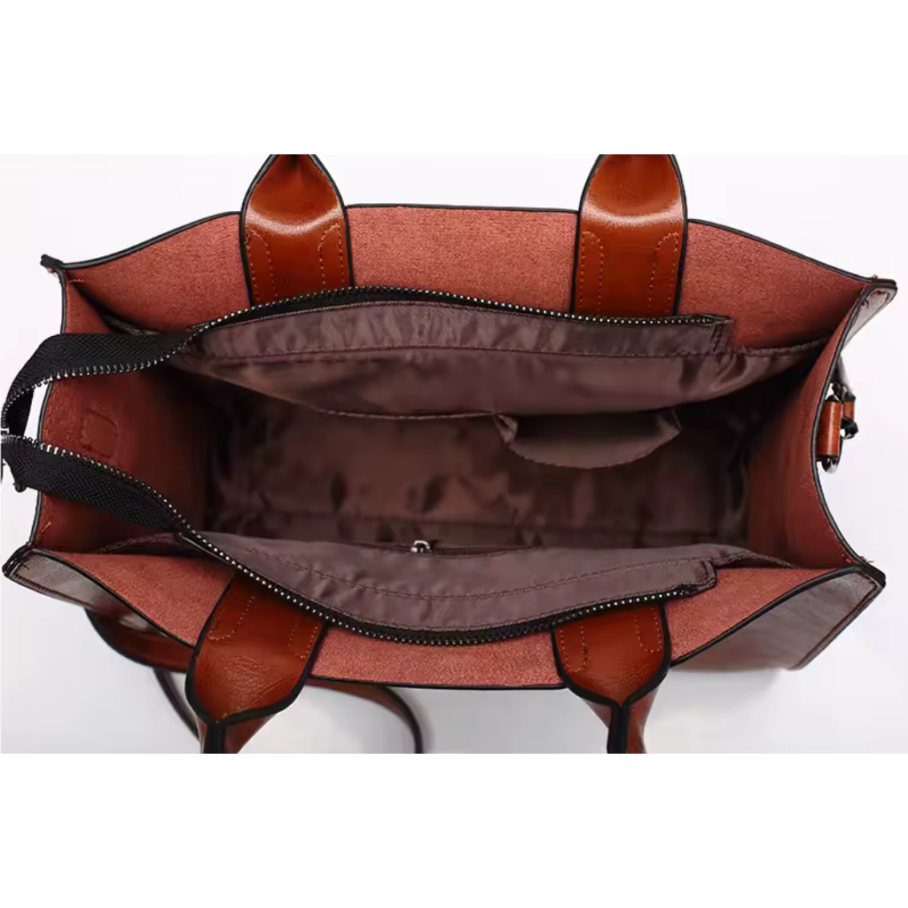 Bolsa Feminina de Couro Genuíno - Kelsey 4