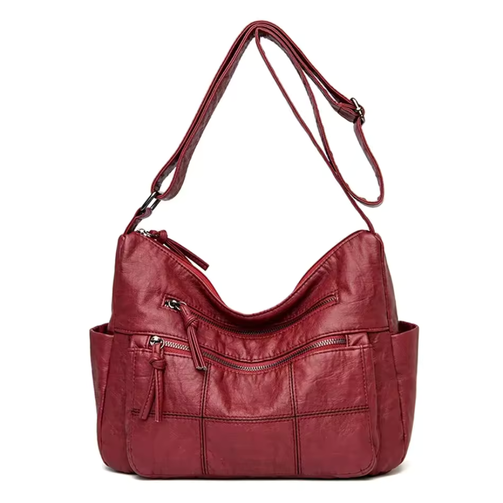 Bolsa Feminina de Couro Genuíno - Mely 8