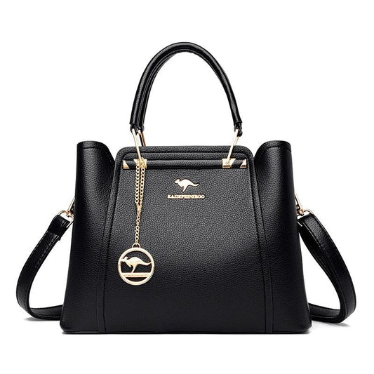 Bolsa Feminina de Couro Genuíno - Ruby Luxo