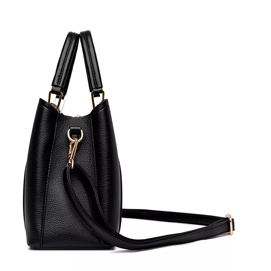 Bolsa Feminina de Couro Genuíno - Ruby Luxo 4