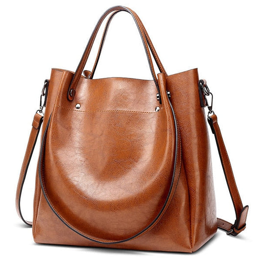 Bolsa Feminina de Couro Genuíno - Vellory