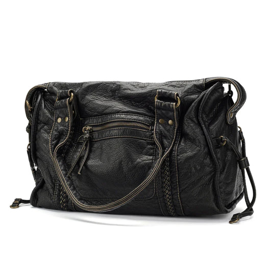 Bolsa Feminina de Couro Genuíno - Vintage Leah