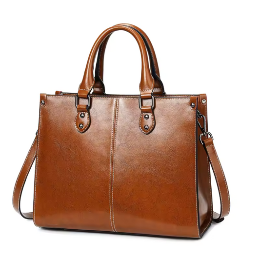 Bolsa Feminina de Couro Genuíno Noirelle
