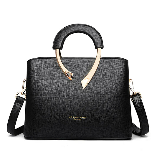 Bolsa Feminina de Couro Genuíno Scarlett