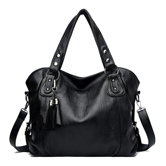 Bolsa Feminina de Couro Genuino Classic Premium