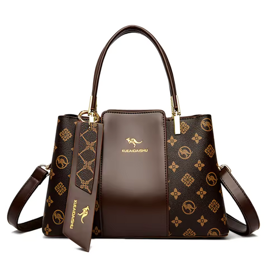 Bolsa Feminina de Couro Luxo Crossbody