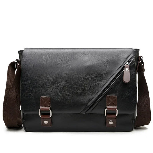 Bolsa Masculina de Couro Genuíno - Vitange