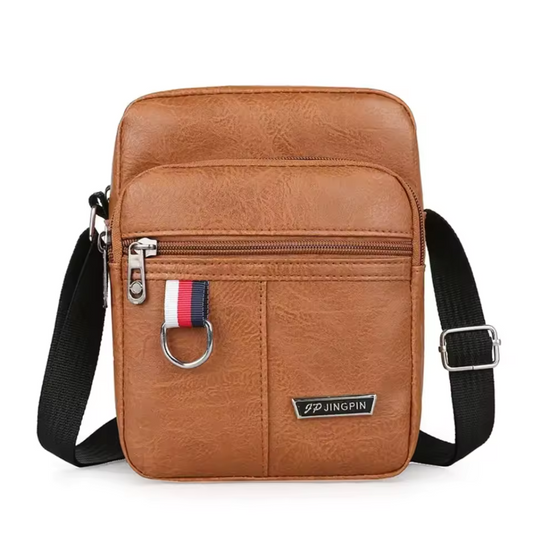 Bolsa de Couro Masculina Impermeável JP
