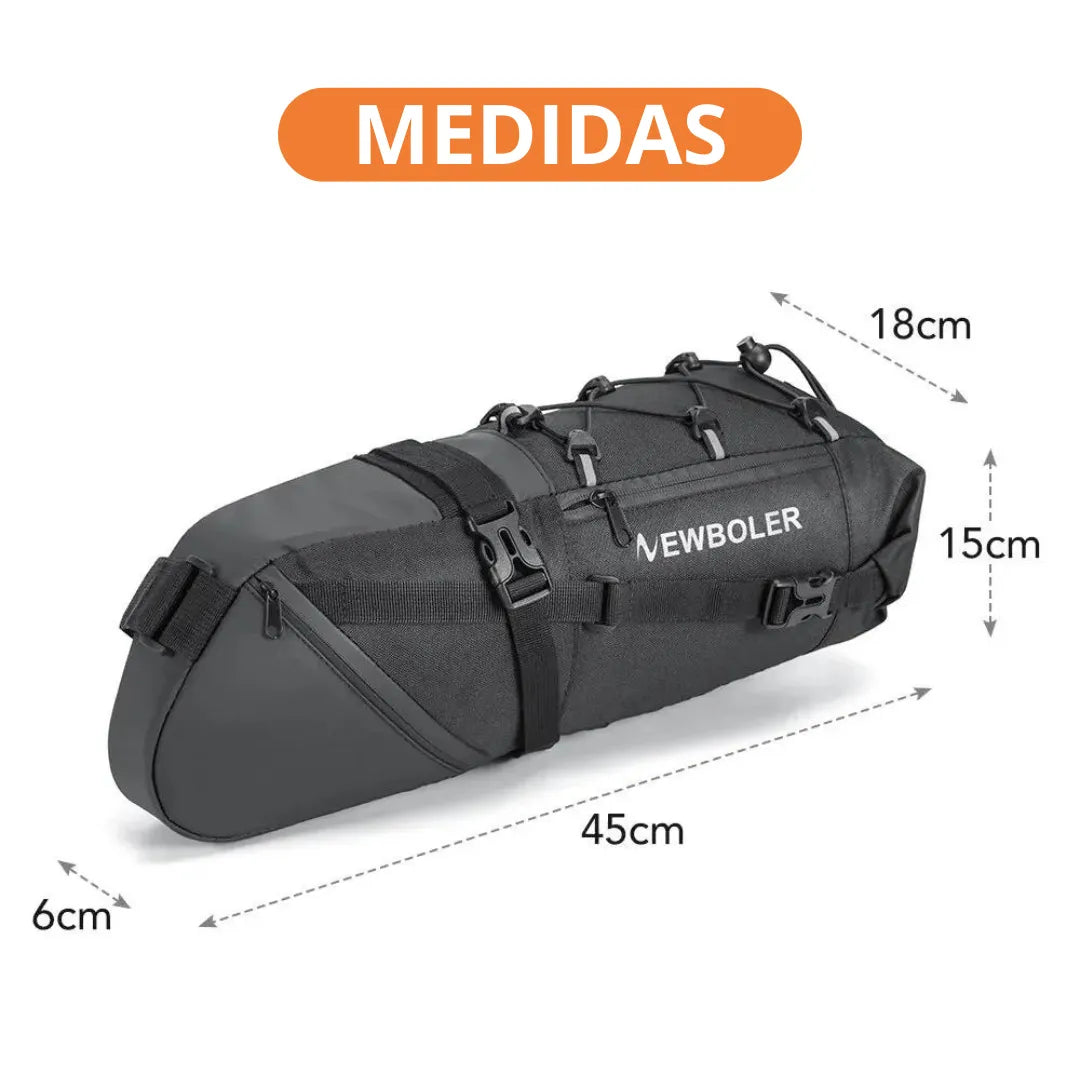 Bolsa de Selim Impermeável para Bicicleta Biker 8