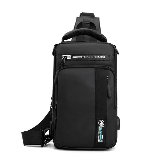 Mochila Transversal Masculina Impermeável