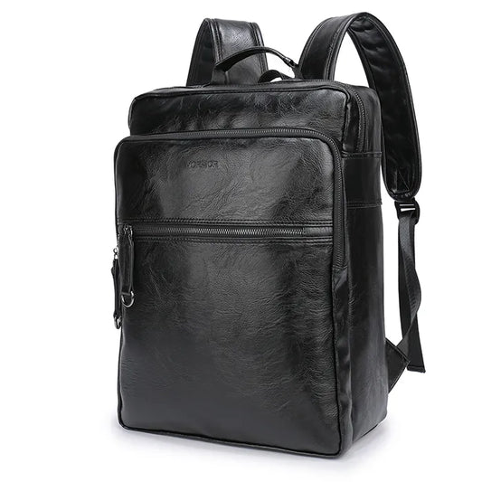 Mochila Masculina de Couro Milano