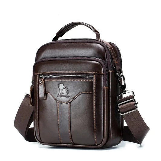 Bolsa Masculina de Couro Legítimo - BoldWay