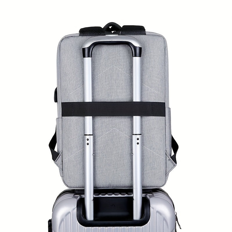 Mochila Executiva Impermeável e Porta USB - OfficeBag
