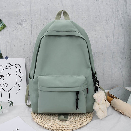 Mochila Escolar Feminina com Chaveiro Pooh