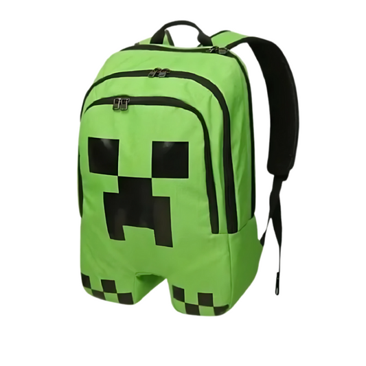 Mochila Escolar Infantil Creeper Minecraft