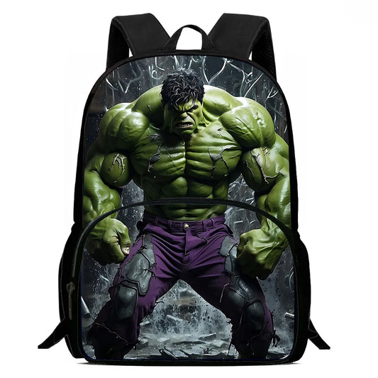 Mochila Escolar Infantil Hulk Super Herói