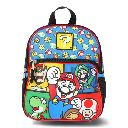 Mochila Escolar Infantil Mario