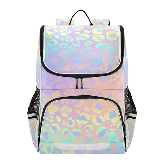 Mochila Escolar Infantil Refletiva Multi-Bolsos