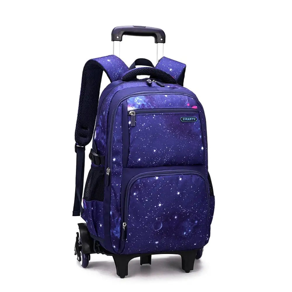 Mochila Escolar Infantil com Rodinhas Universe 14
