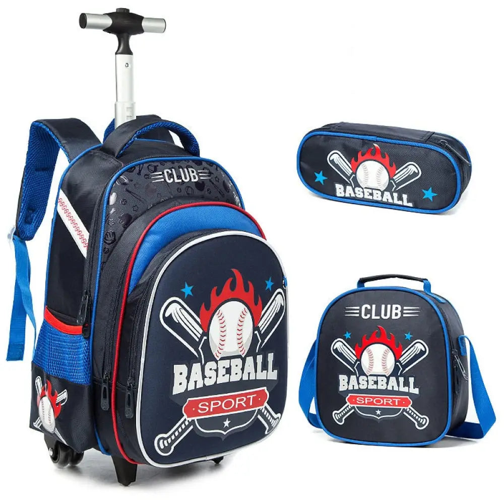 Mochila Escolar Infantil de Rodinhas Desenho 8