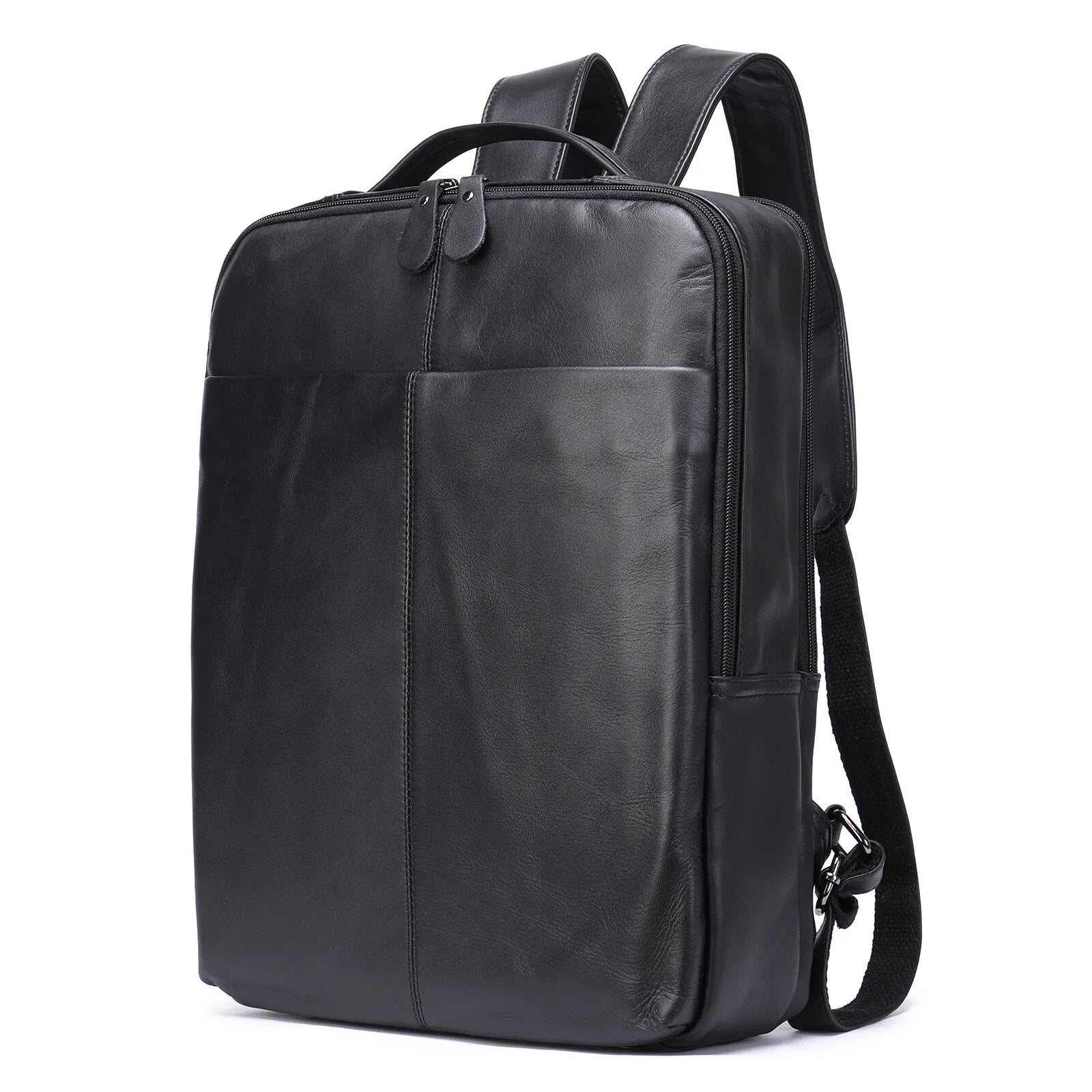 Mochila Masculina de Couro Becker Notebook 14
