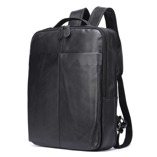 Mochila Masculina de Couro Becker Notebook 14