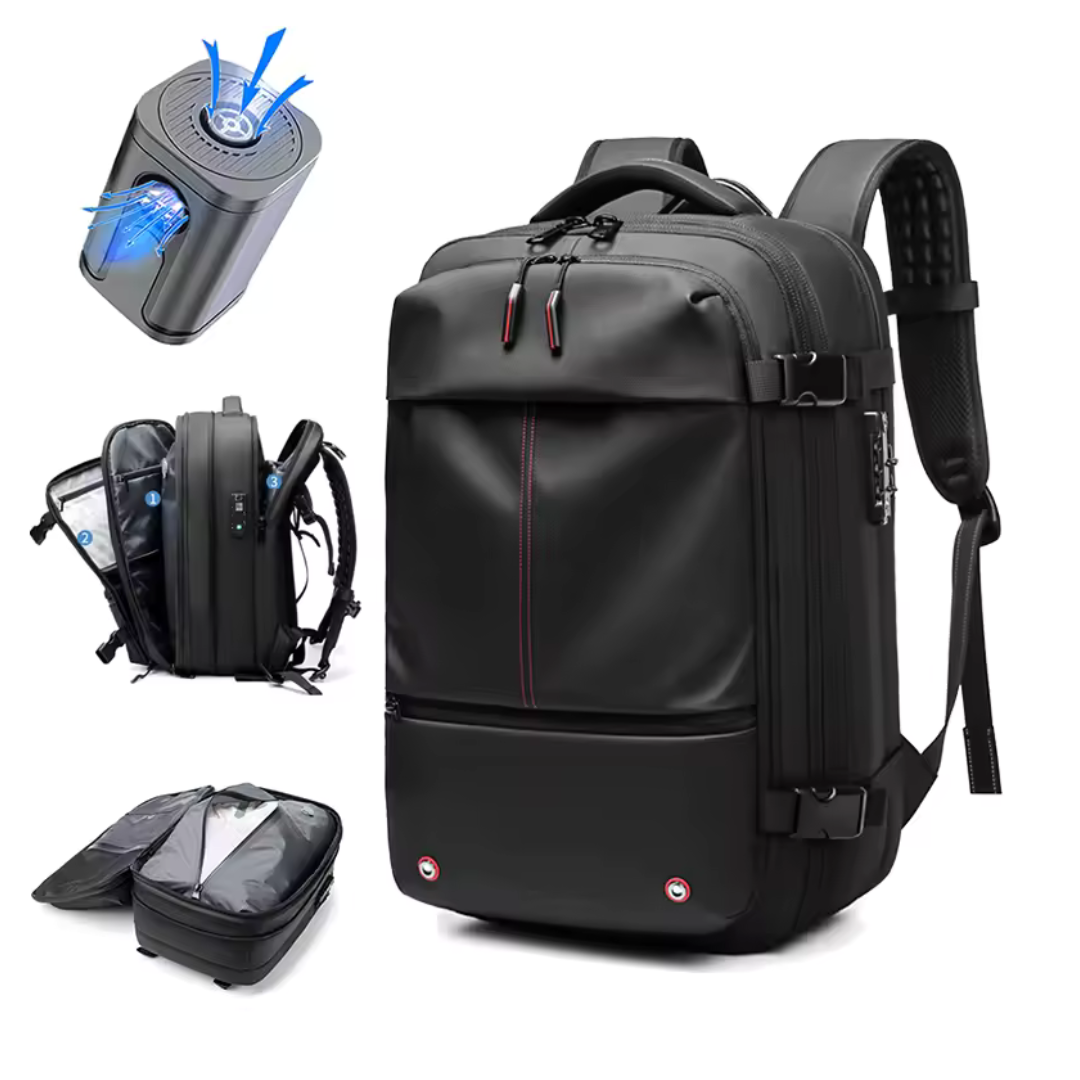 Mochila de Compressão a Vácuo - AirBag + Bomba 2
