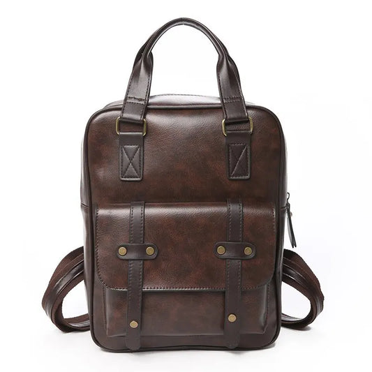 Mochila Feminina de Couro Vintage Lory