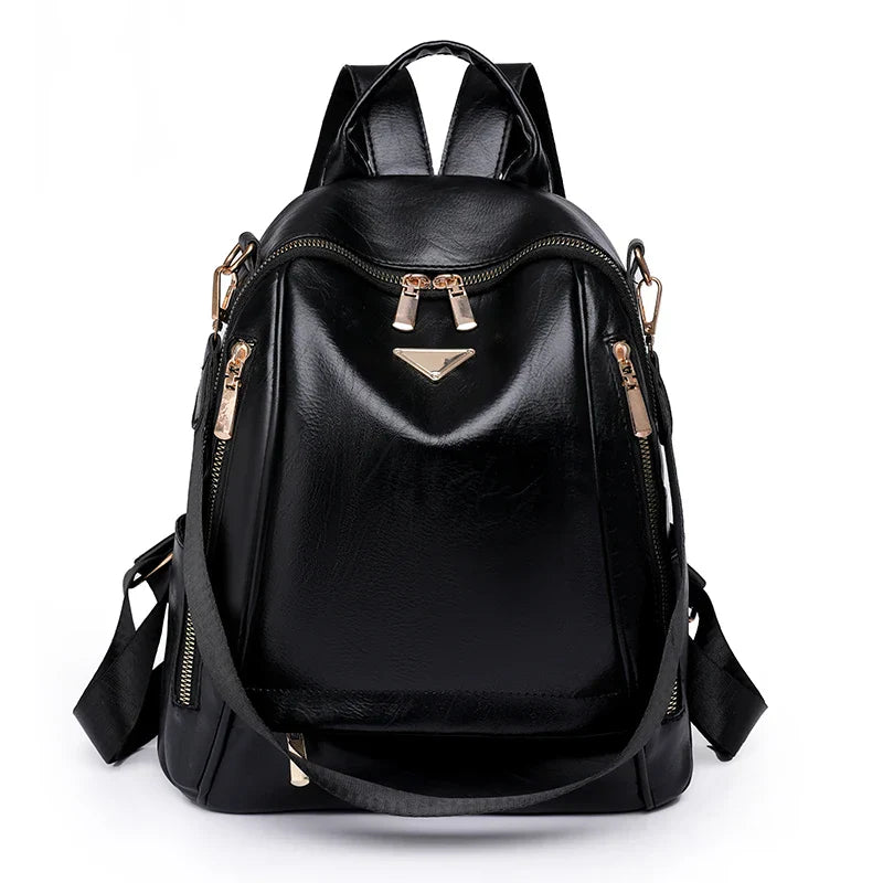 Mochila Feminina de Couro Legítimo Serenity