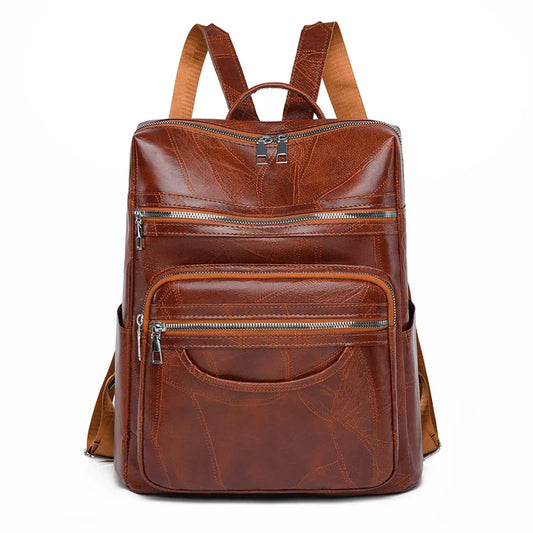 Mochila Feminina de Couro Legítimo Grace