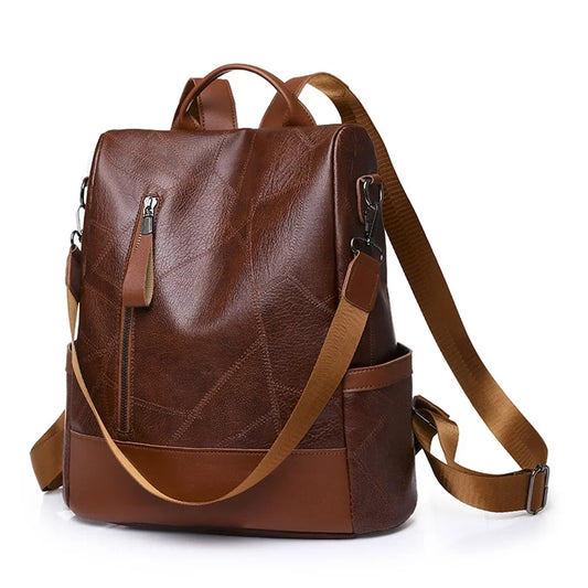 Mochila Feminina de Couro Legítimo Betsy