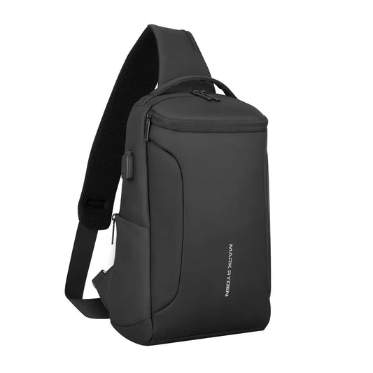 Shoulder Bag Leve com Porta USB Masculina