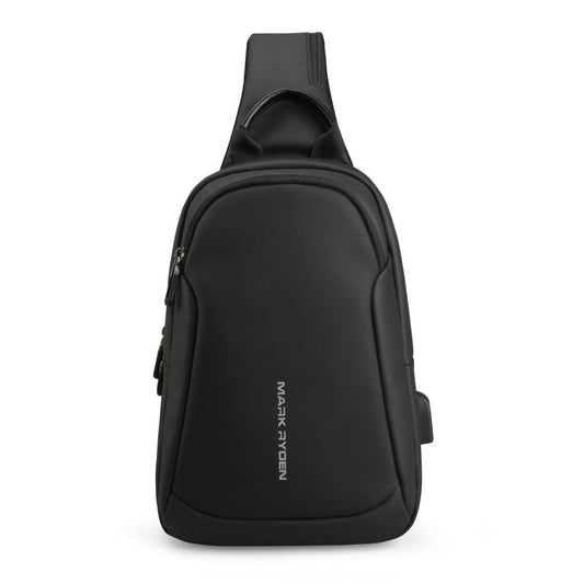 Shoulder Bag Masculina Antifurto e Porta USB