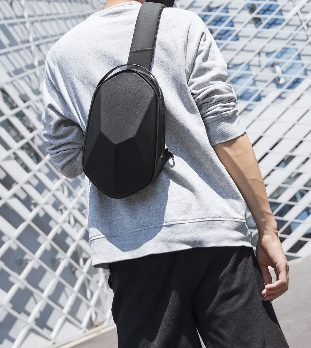 Shoulder Bag com Carregamento USB Impermeável 2