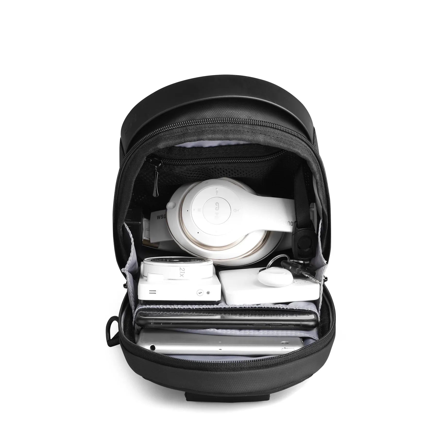 Shoulder Bag com Carregamento USB Impermeável 5