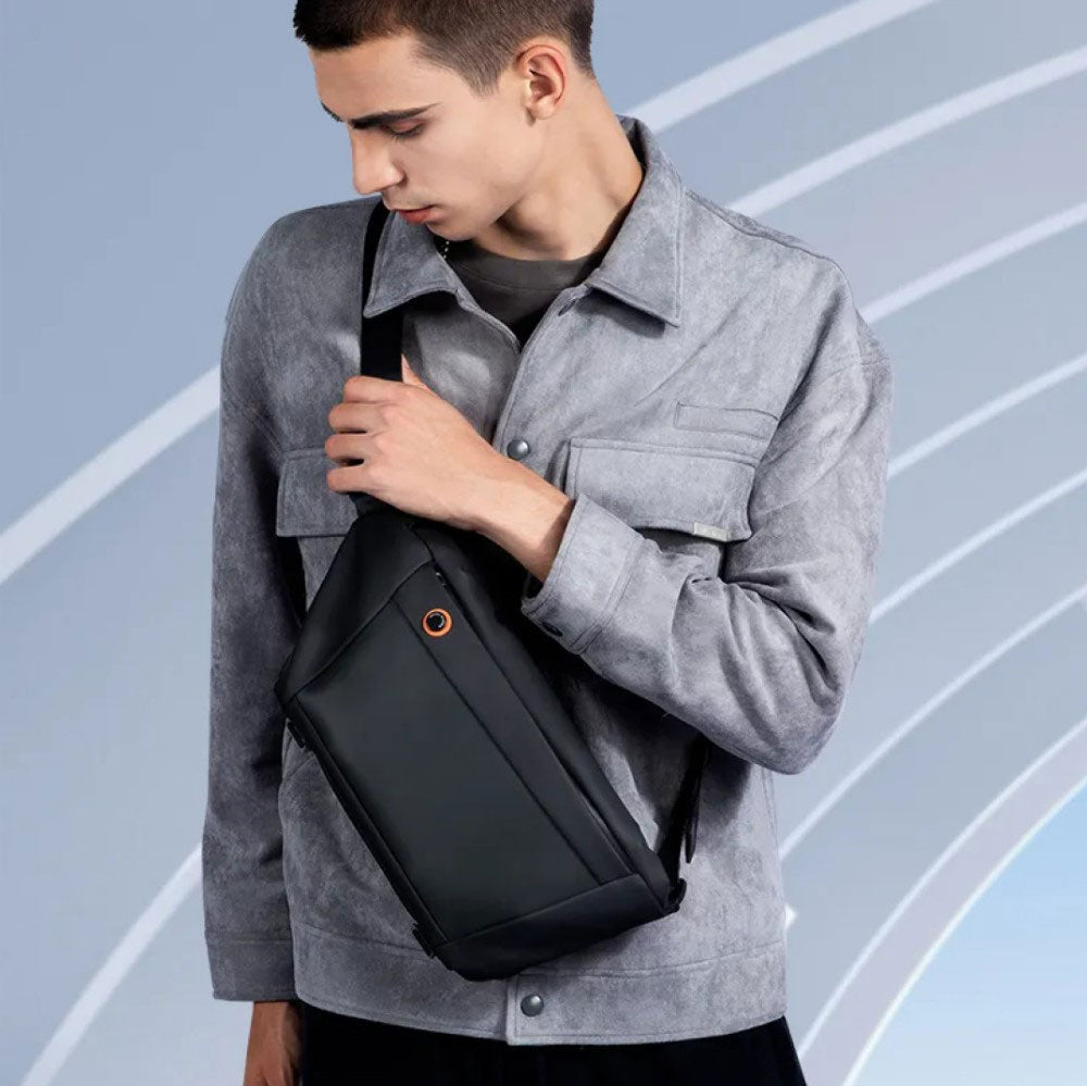 Shoulder Bag com Tela de LED Pochete Modelo Blade 2