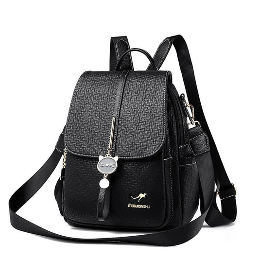 Mochila Feminina de Couro Scarlett