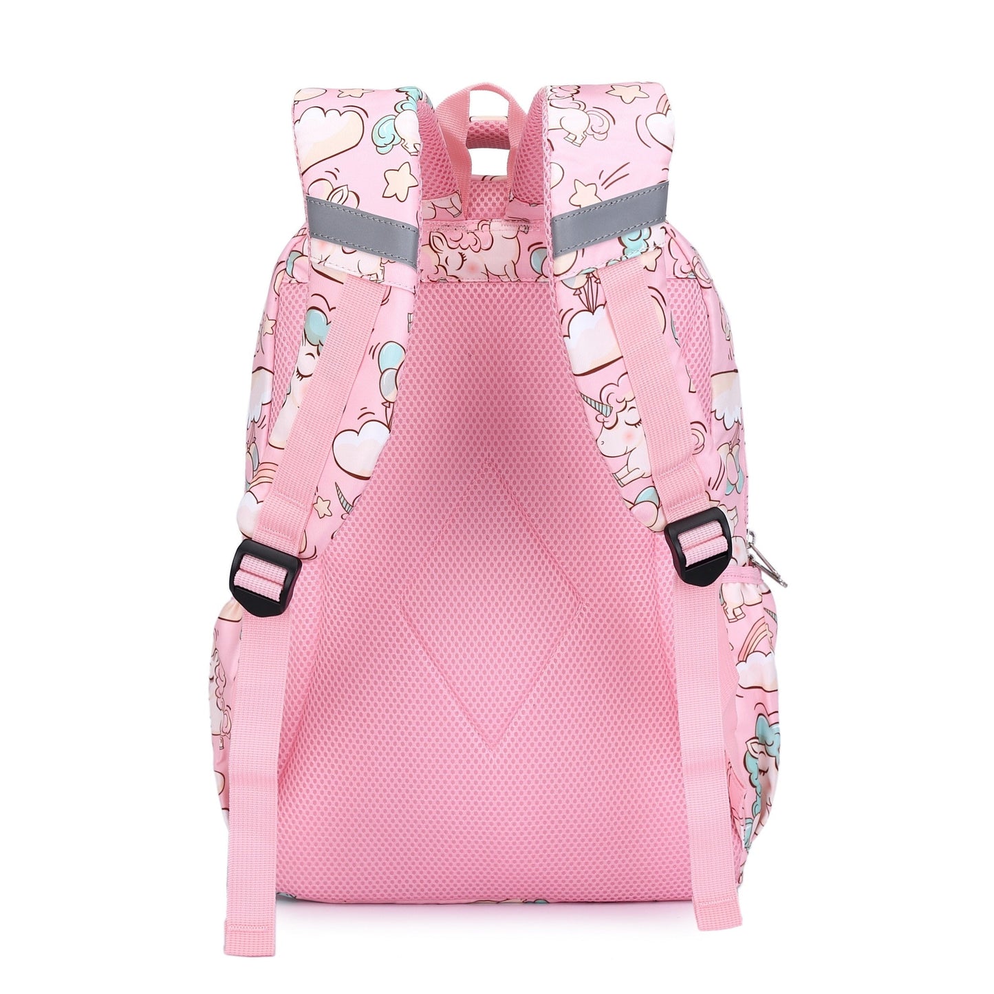 Mochila Escolar Feminina - Unicornio Rosa