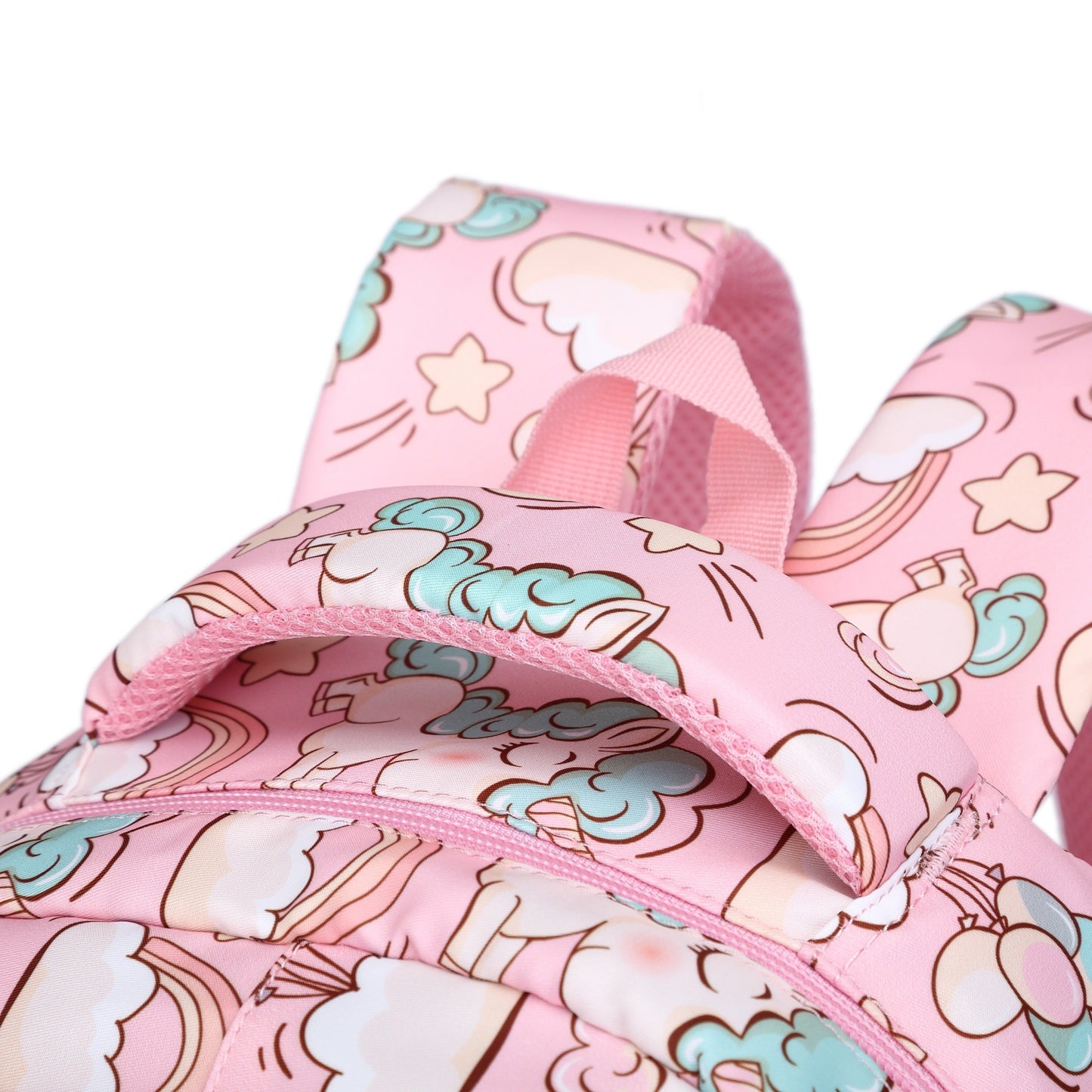 Mochila Escolar Feminina - Unicornio Rosa