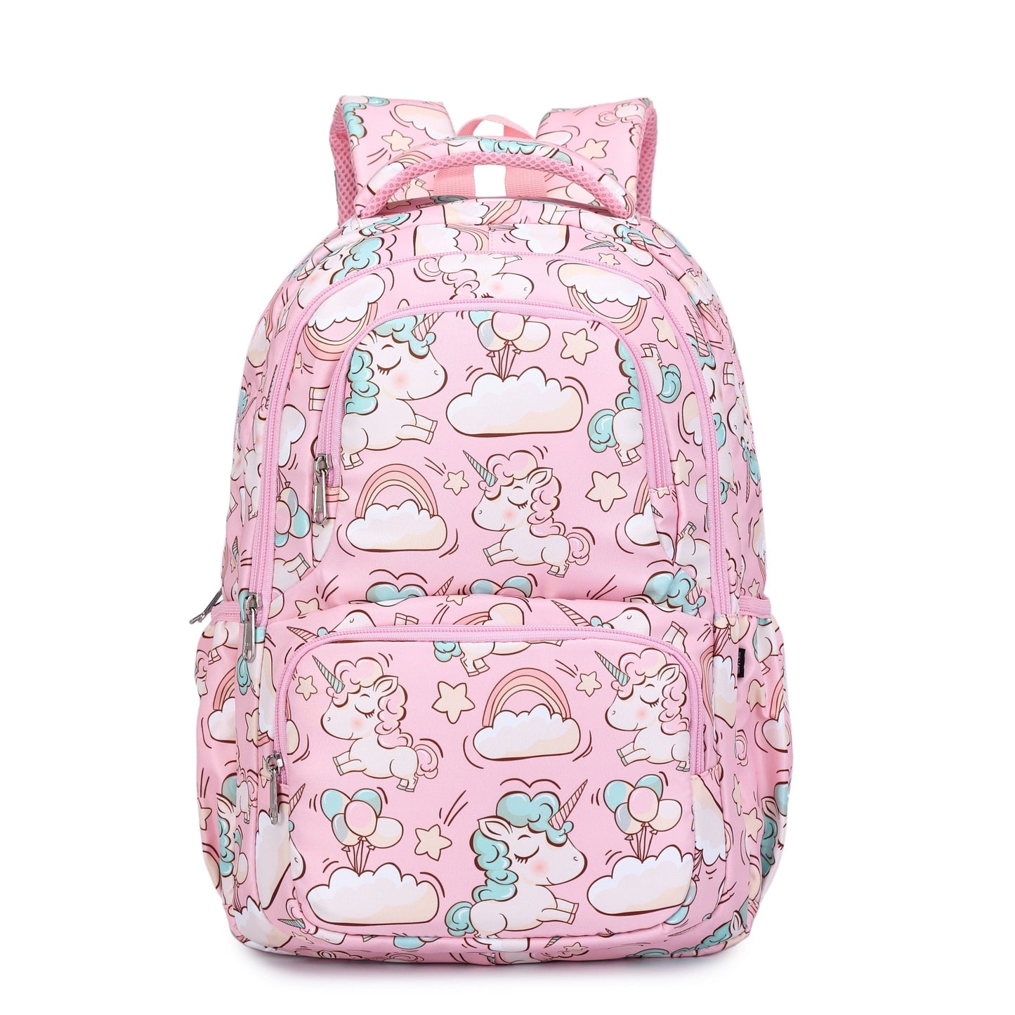 Mochila Escolar Feminina - Unicornio Rosa