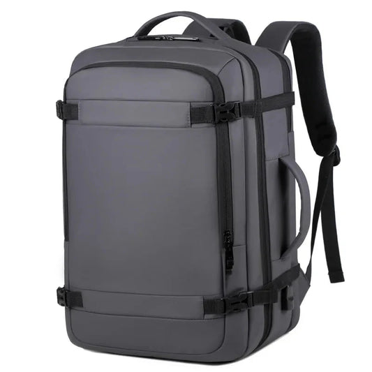 Mochila Masculina Expansível Resistente À Água