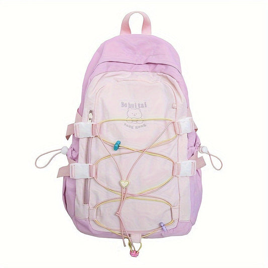 Mochila Escolar Feminina Ursinho