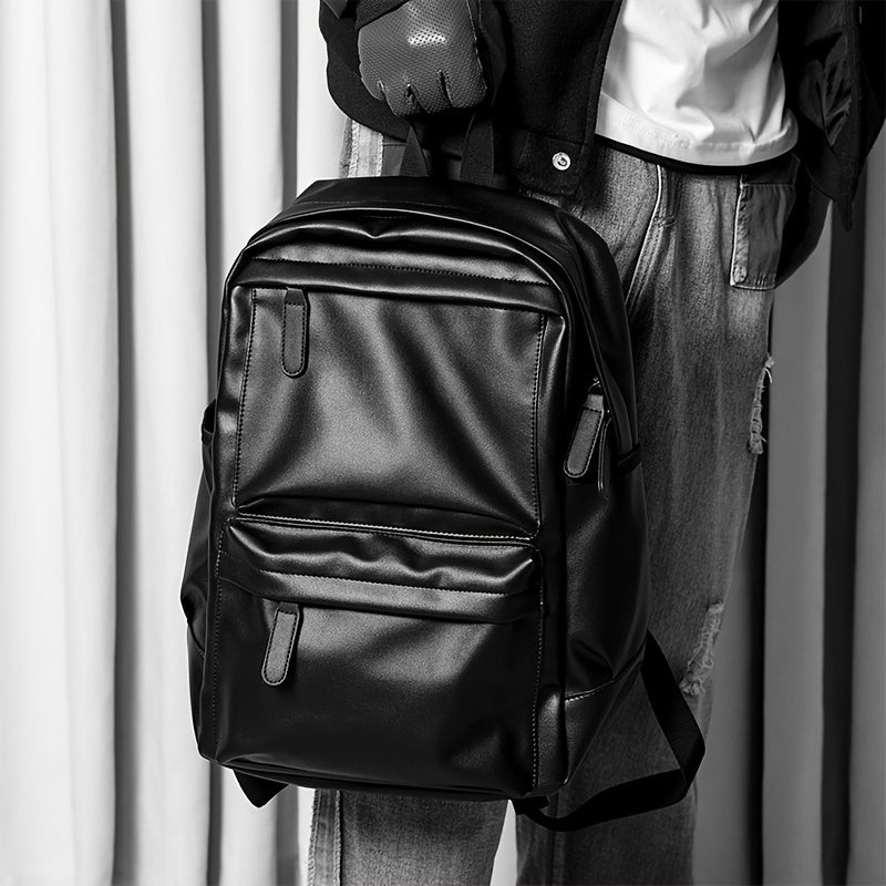 Mochila de Viagem Masculina em Couro - Nomad