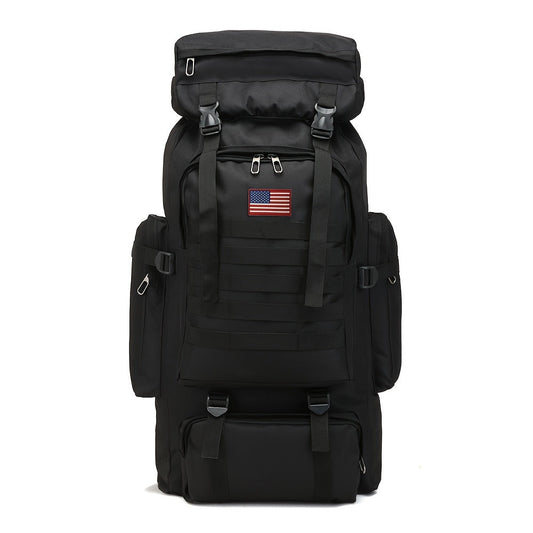 Mochila Tática Impermeável 80L para Acampamento
